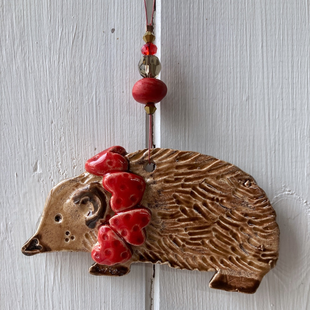 Hedgehog Ceramic Decoration