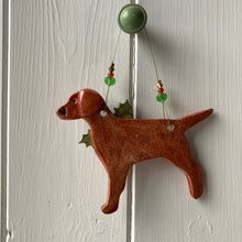 Load image into Gallery viewer, Festive Fox Red Labrador -  Made to Order
