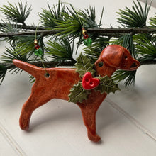 Load image into Gallery viewer, Festive Fox Red Labrador -  Made to Order
