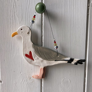 Large Seagull Decoration