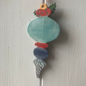 Long Festive Ornament