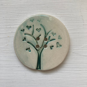 Love Tree Buttons 4.5cm