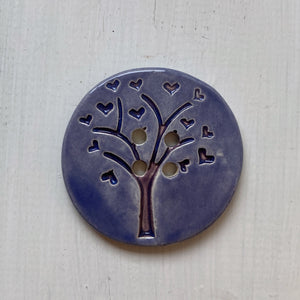 Love Tree Buttons 4.5cm