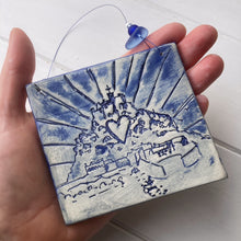 Load image into Gallery viewer, Blue St Michael&#39;s Mount Decoration
