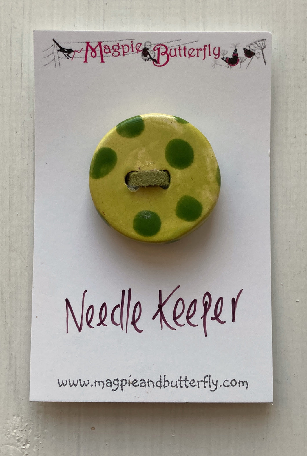 Button Needle Keeper
