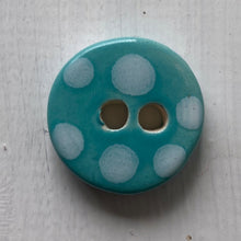 Load image into Gallery viewer, Single Small Spotty Dotty Round Buttons 22mm
