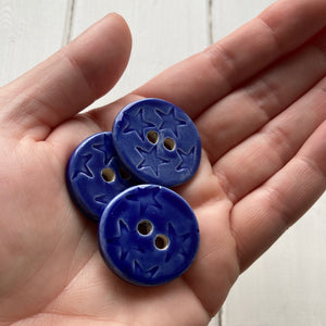 Star 3cm Buttons