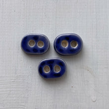 Load image into Gallery viewer, Single Tiny Oval Ceramic Buttons 19mm
