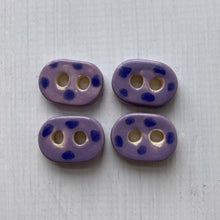 Load image into Gallery viewer, Single Tiny Oval Ceramic Buttons 19mm
