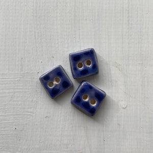 Single Tiny Square Buttons 13mm