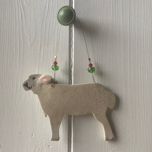 Festive Sheep Decoration