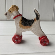 Load image into Gallery viewer, Wire Fox Terrier &quot;Woof on Wheels&quot;
