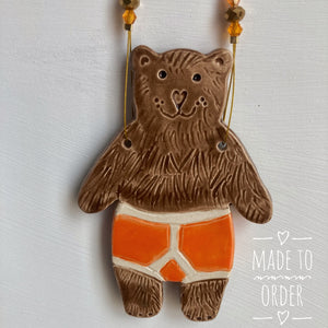 Bear in Y-Fronts